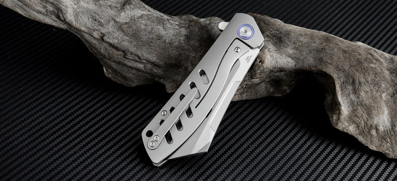 Artisan Cutlery Tomahawk ATZ-1815G M390 Blade Titanium Handle Folding Knives