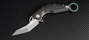 Artisan Cutlery Cobra ATZ-1811G  M390 Blade Carbon fiber Handle Folding Knives
