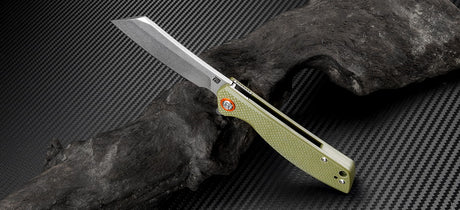 Artisan Cutlery Tomahawk ATZ-1815PS D2 Blade G10(Flat) Handle Folding Knives