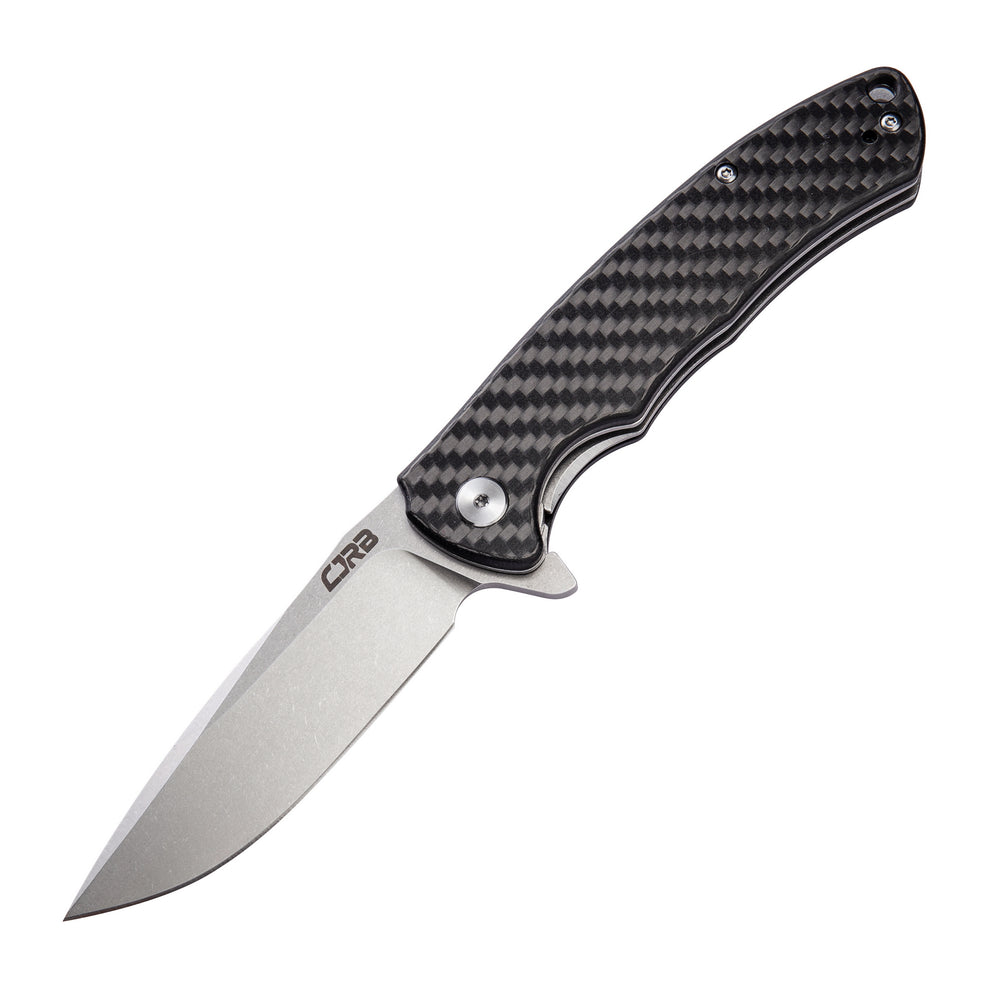 Cjrb Taiga J1903 - D2 Blade, Carbon Fiber Handle Folding Knives