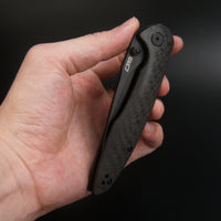 CJRB CENTROS J1905 S35VN BLADE CARBON FIBER HANDLE FOLDING KNIVES(LIMITED EDITION)