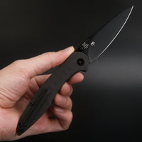 CJRB CENTROS J1905 S35VN BLADE CARBON FIBER HANDLE FOLDING KNIVES(LIMITED EDITION)