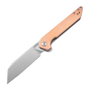 Cjrb Rampart J1907 D2/ar-rpm9 Blade Copper Handle Folding Knives - cjrb rampart