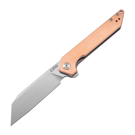 CJRB Rampart J1907 D2/AR-RPM9 Blade Copper Handle Folding Knives