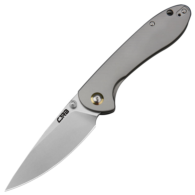 CJRB FELDSPAR J1912Ti-GY S35VN BLADE TITANIUM HANDLE FOLDING KNIVES(LIMITED EDITION)