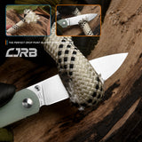 CJRB Ria J1917 12C27 Blade G10 Handle Folding Knives
