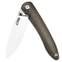 CJRB Ria J1917 AR-RPM9 Steel Blade Micarta Handle Folding Knives