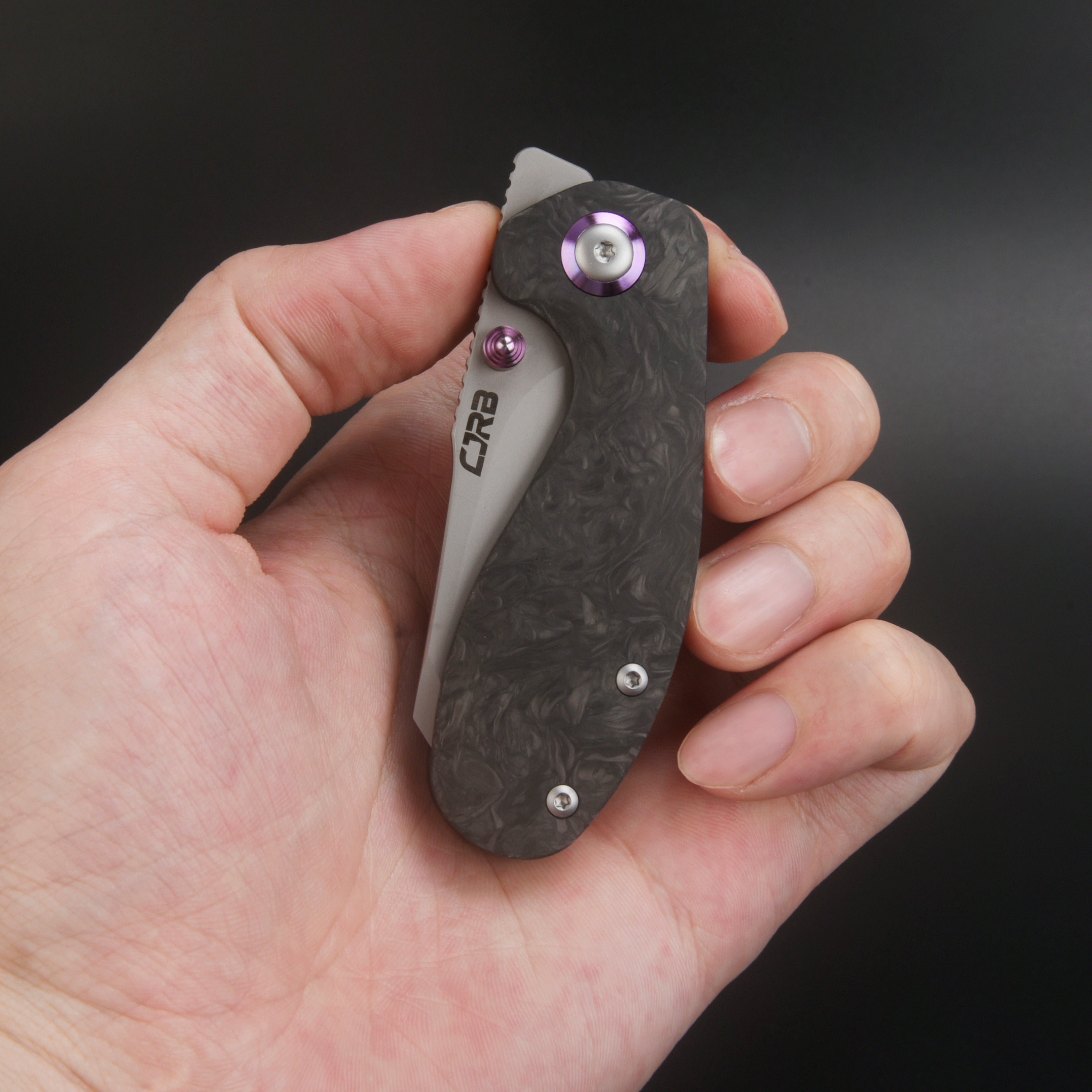 CJRB Maileah J1918 M390 Carbon Fiber Folding Knife