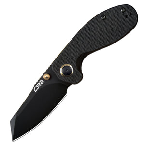 Cjrb More Maileah J1918l Black Pvd Coated Ar-rpm9 Steel Blade Folding Knives - cjrb more