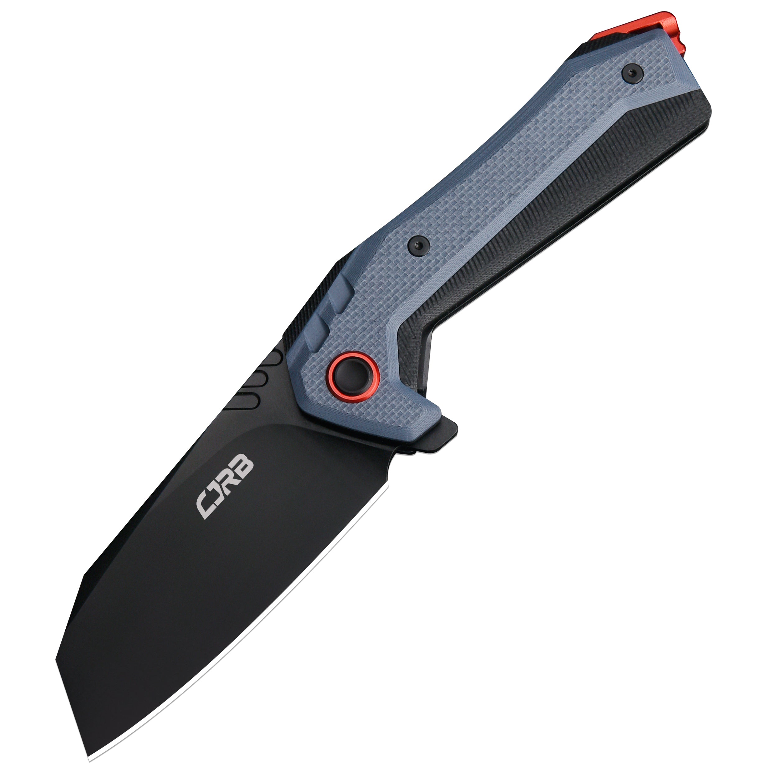 CJRB TIGRIS J1919 AR-RPM9 Steel Black PVD Blade Black&Blu