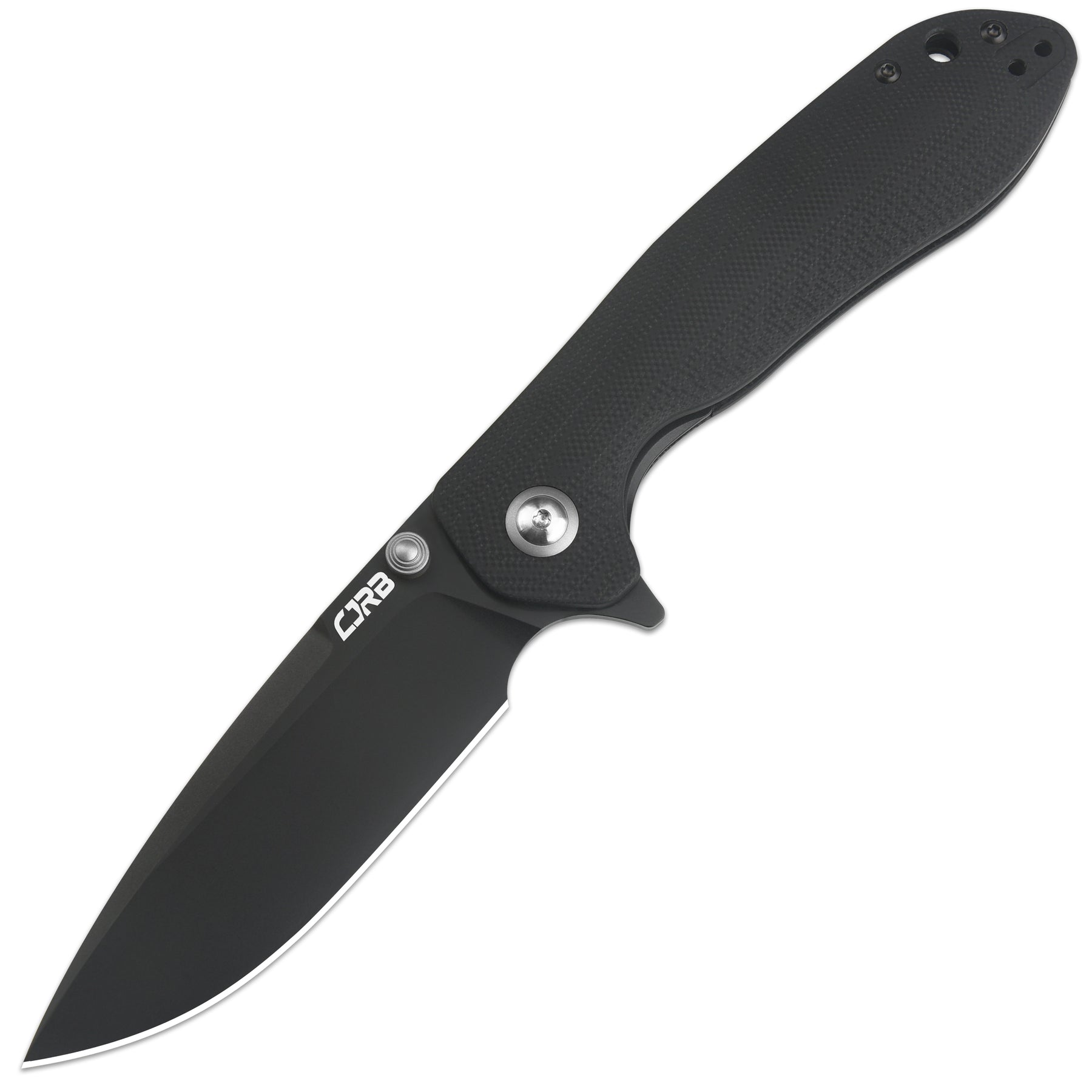 CJRB SCORIA J1920 AR-RPM9 Powder Steel Black PVD Blade Black G10 Handle Tactical Knife Folding Knife EDC Knife