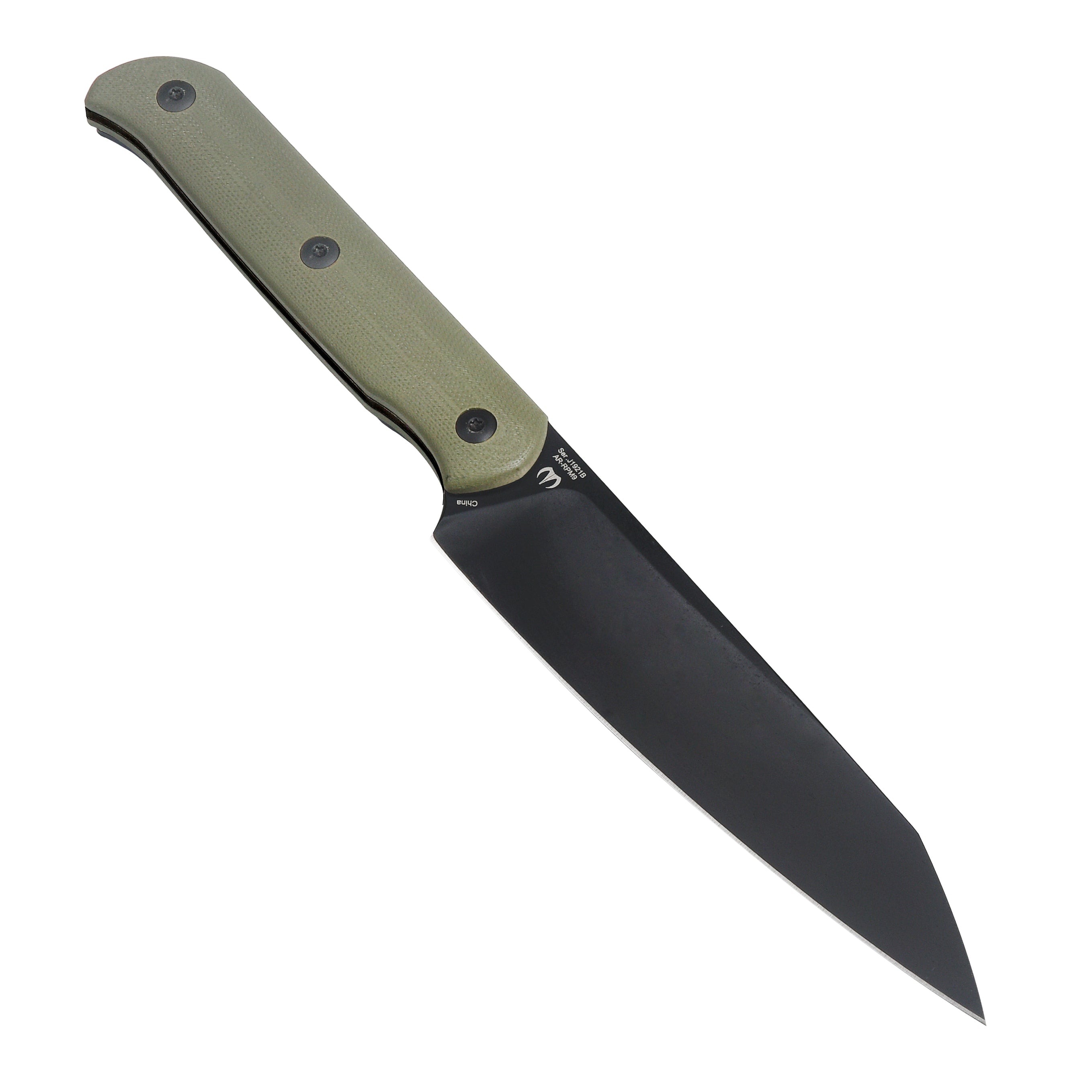 その他 CKS BAND KNIFE KANSEPT Vivid Cross Bar Lock Blackwashed Titanium with