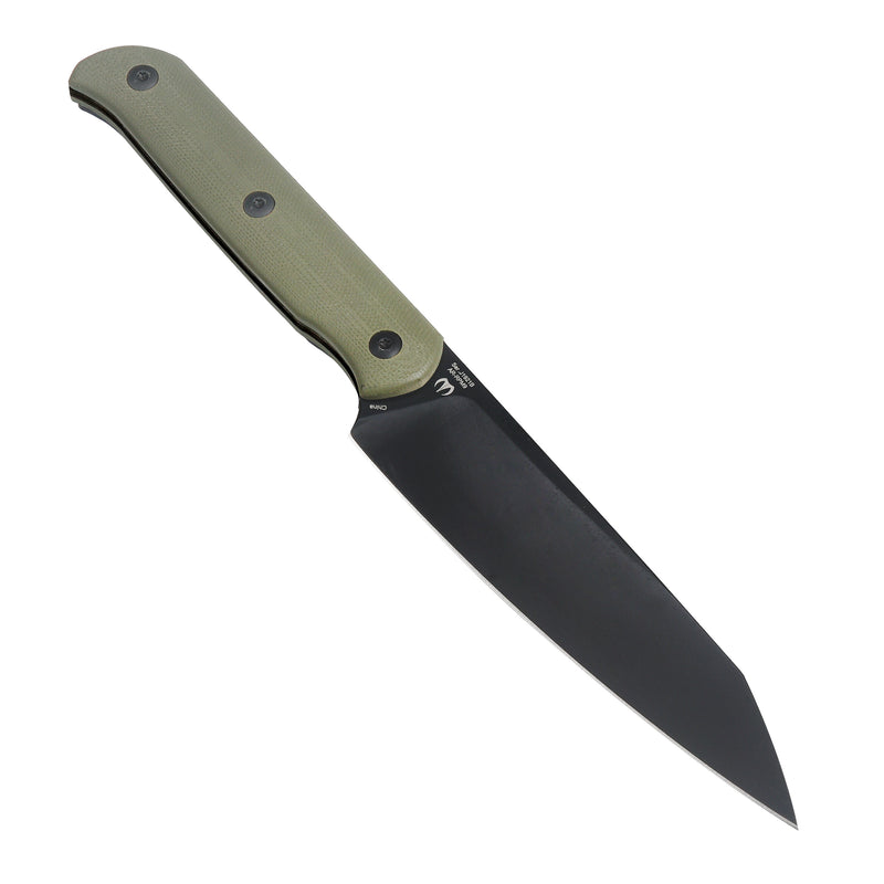 CJRB SILAX J1921B AR-RPM9 BLACK PVaD COATED BLADE G10 HANDLE FIXED BLADE KNIVES