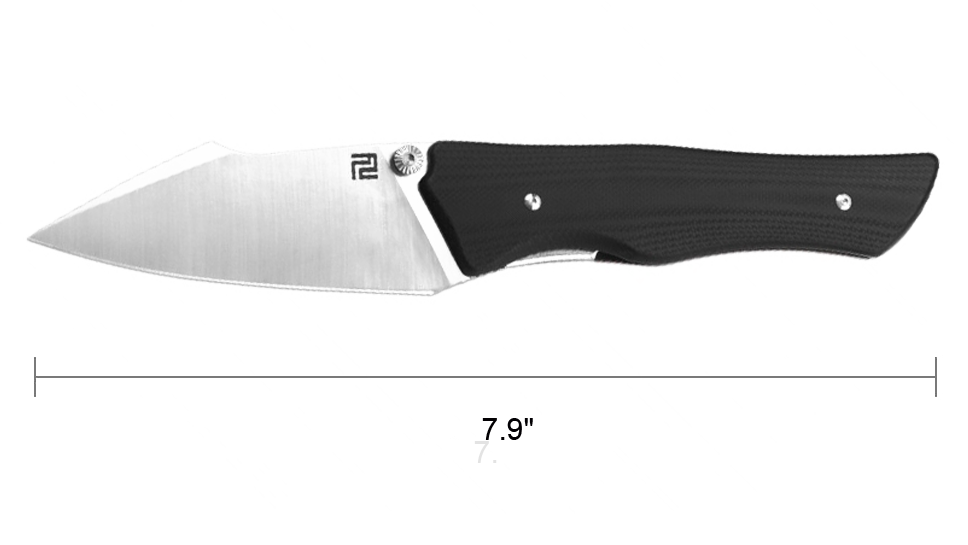 ARTISAN CUTLERY AHAB ATZ-1851P AR-RPM9 BLADE G10 AND WOOD/G10 HANDLE FOLDING KNIVES
