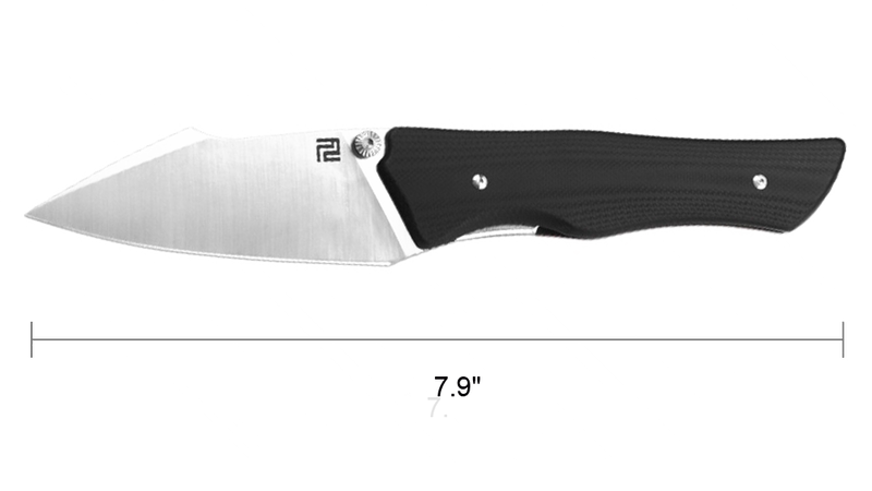 Artisan Cutlery Ahab ATZ-1851P AR-RPM9 Blade G10 and Wood/G10 Handle Folding Knives