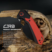 CJRB Caldera J1923 AR-RPM9 Steel Blade G10 Handle Folding Knives