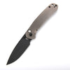 Cjrb Pyrite J1925 Ar-rpm9 Steel Blade Steel Handle Folding Knives Smoky Gray - cjrb pyrite