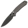 CJRB Pyrite J1925 AR-RPM9 Steel Blade Steel Handle Folding Knives Smoky Gray