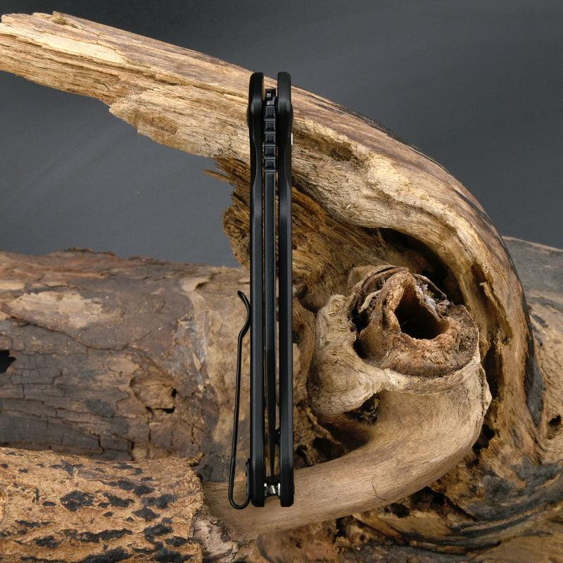 CJRB Pyrite Wharncliffe J1925A AR-RPM9 Steel Blade Steel Handle Folding Knives