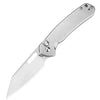Cjrb Pyrite Wharncliffe J1925a Ar-rpm9 Steel Blade Steel Handle Folding Knives - cjrb pyrite