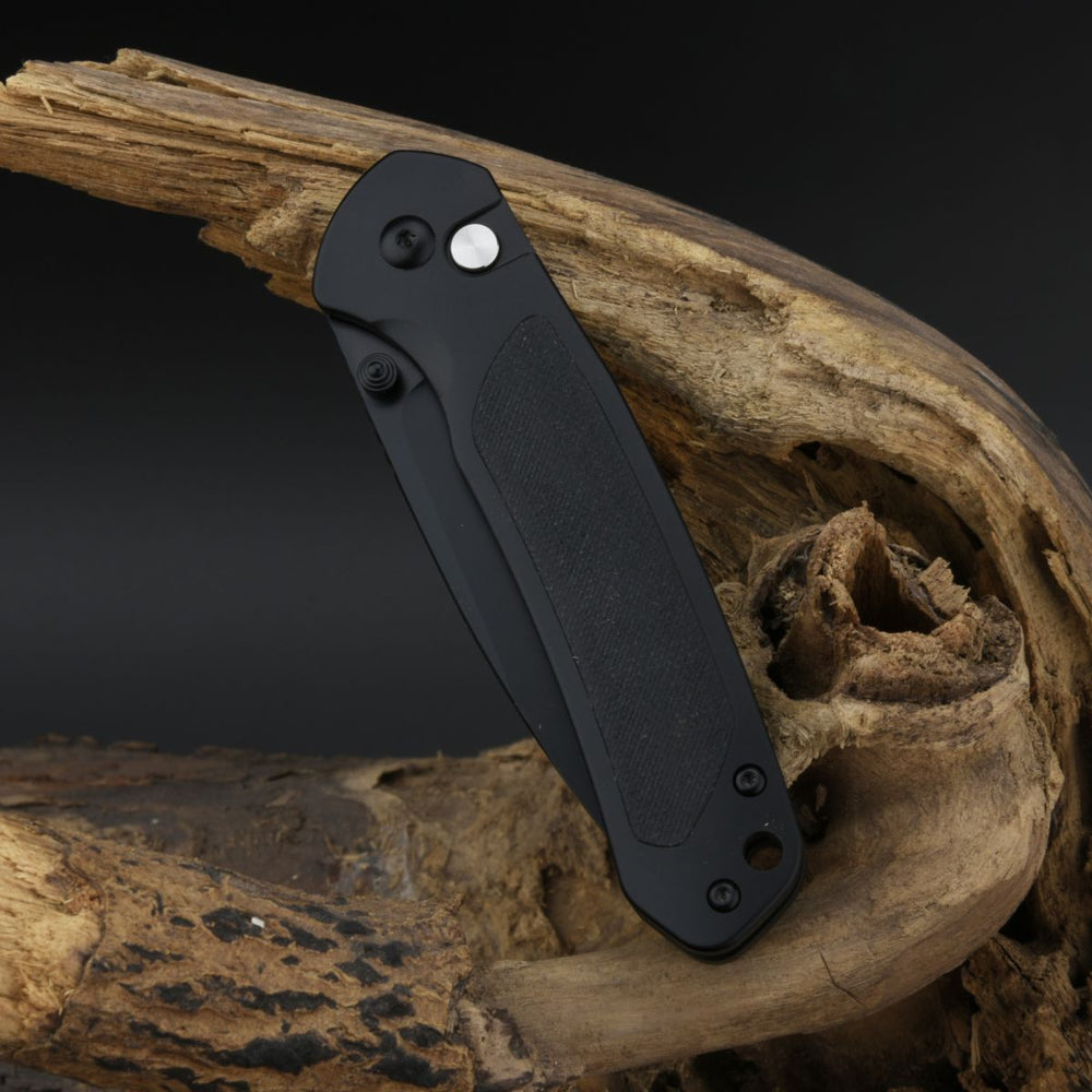 CJRB PYRITE J1925Ti-BBK S35VN BLADE TITANIUM AND MICARTA HANDLE FOLDING KNIVES(LIMITED EDITION) 