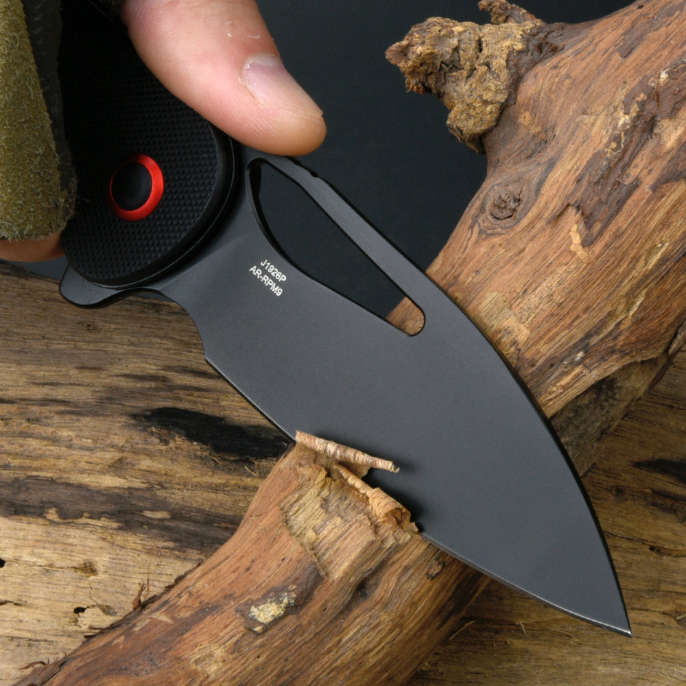 CJRB Lago J1926 AR-RPM9 Steel G10 Handle Folding Knives