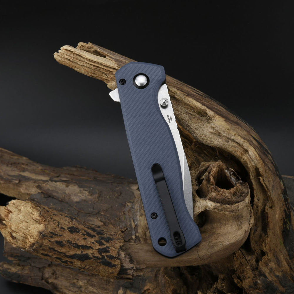 CJRB Chord J1927 AR-RPM9 Steel Blade G10 and Micarta Handle Folding Knives