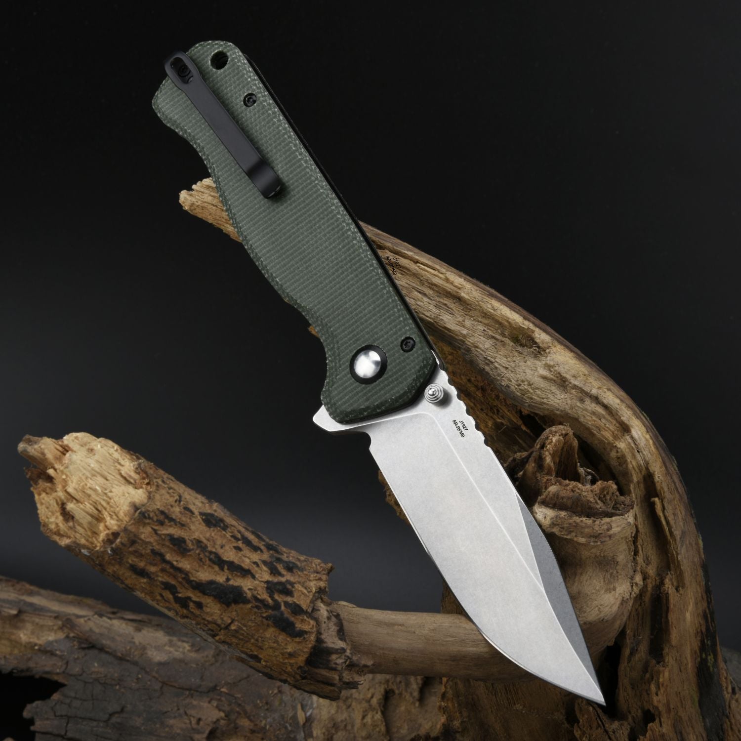 CJRB Chord J1927 Folding Knife - AR-RPM9 Blade, G10/Micarta