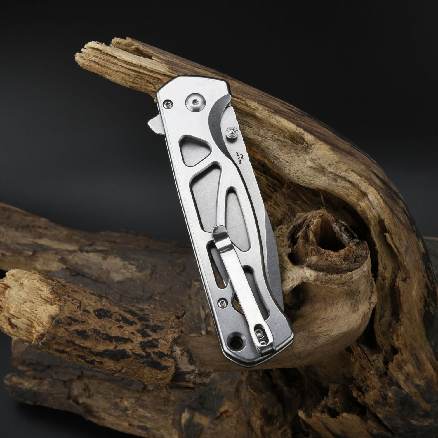 CJRB CHORD J1927 Folding Knife - Tactical Backup Tool | 3.5