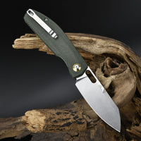 CJRB EKKO J1929 Liner Lock AR-RPM9 Steel Blade G10 and Micarta Handle Folding Knives