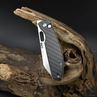 CJRB EKKO J1929 Button Lock AR-RPM9 Steel Blade Folding Knives
