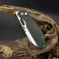CJRB EKKO J1929 Button Lock AR-RPM9 Steel Blade Folding Knives