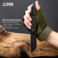 CJRB Rampart J1907 D2/AR-RPM9 Blade Carbon Fiber Handle Folding Knives