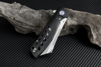 Artisan Cutlery Tomahawk ATZ-1815G M390 Blade Titanium Handle Folding Knives